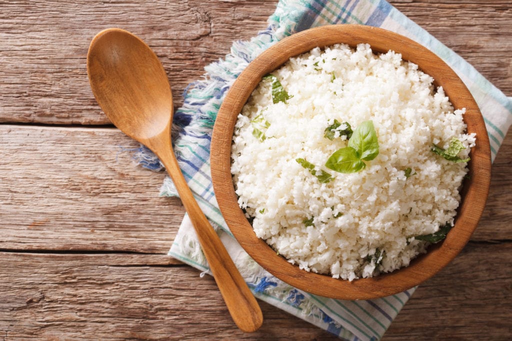 Basic cauliflower rice
