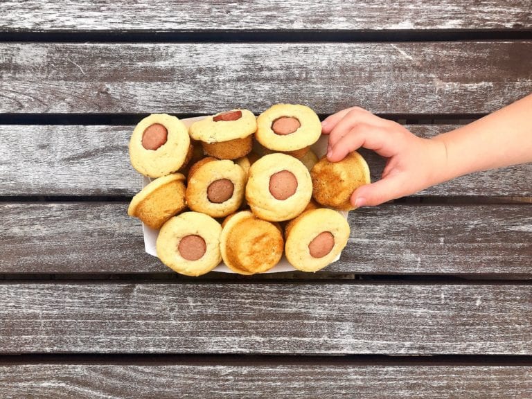 Gluten Free Mini Corndog Muffins