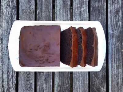 Grain Free Double Chocolate Loaf Cake