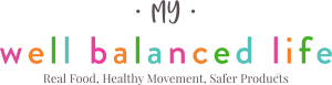 My Well Balanced Life Logo with tagline