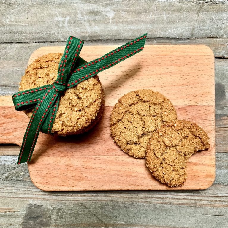 Gluten Free Ginger Molasses Cookies