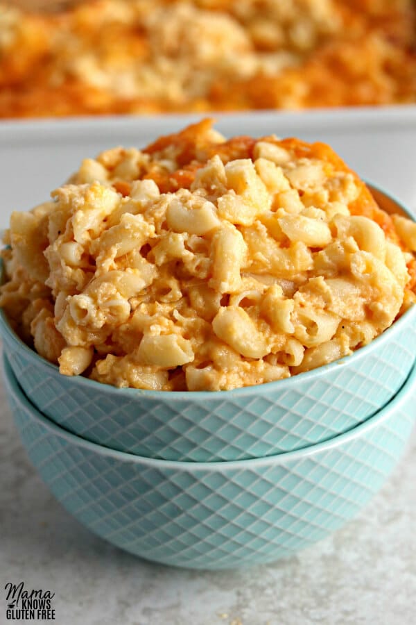 southern baked macaroni and cheese - gluten free recipe