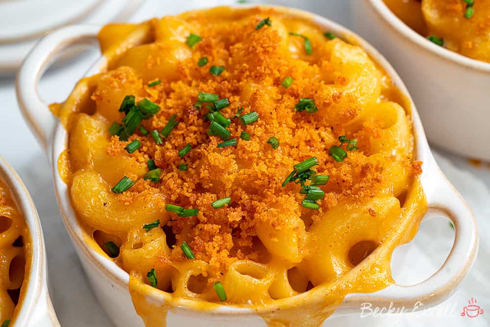 vegan macaroni and cheese recipe - gluten free