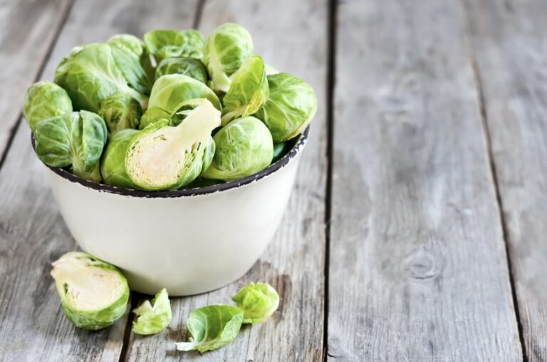 warm brussel sprout salad