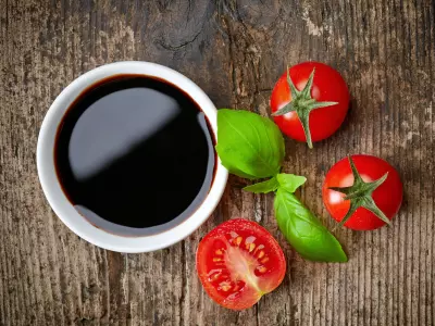 Bowl of Balsamic Vinaigrette
