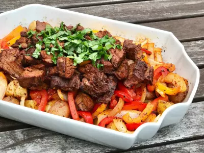 Steak, Pepper & Potato Hash