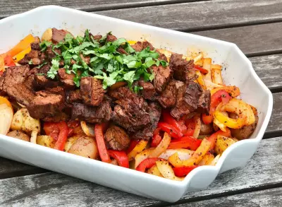 Steak, Pepper & Potato Hash