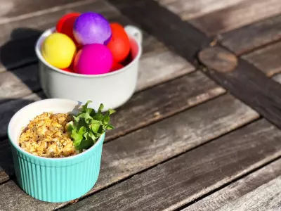 Bowl of Simple Paleo Egg Salad