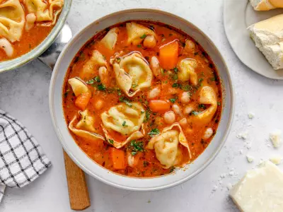 Italian Sausage and Tortellini Soup